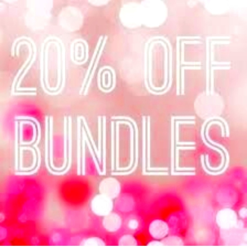 BUNDLE 2 or more items save 20% discount!!!